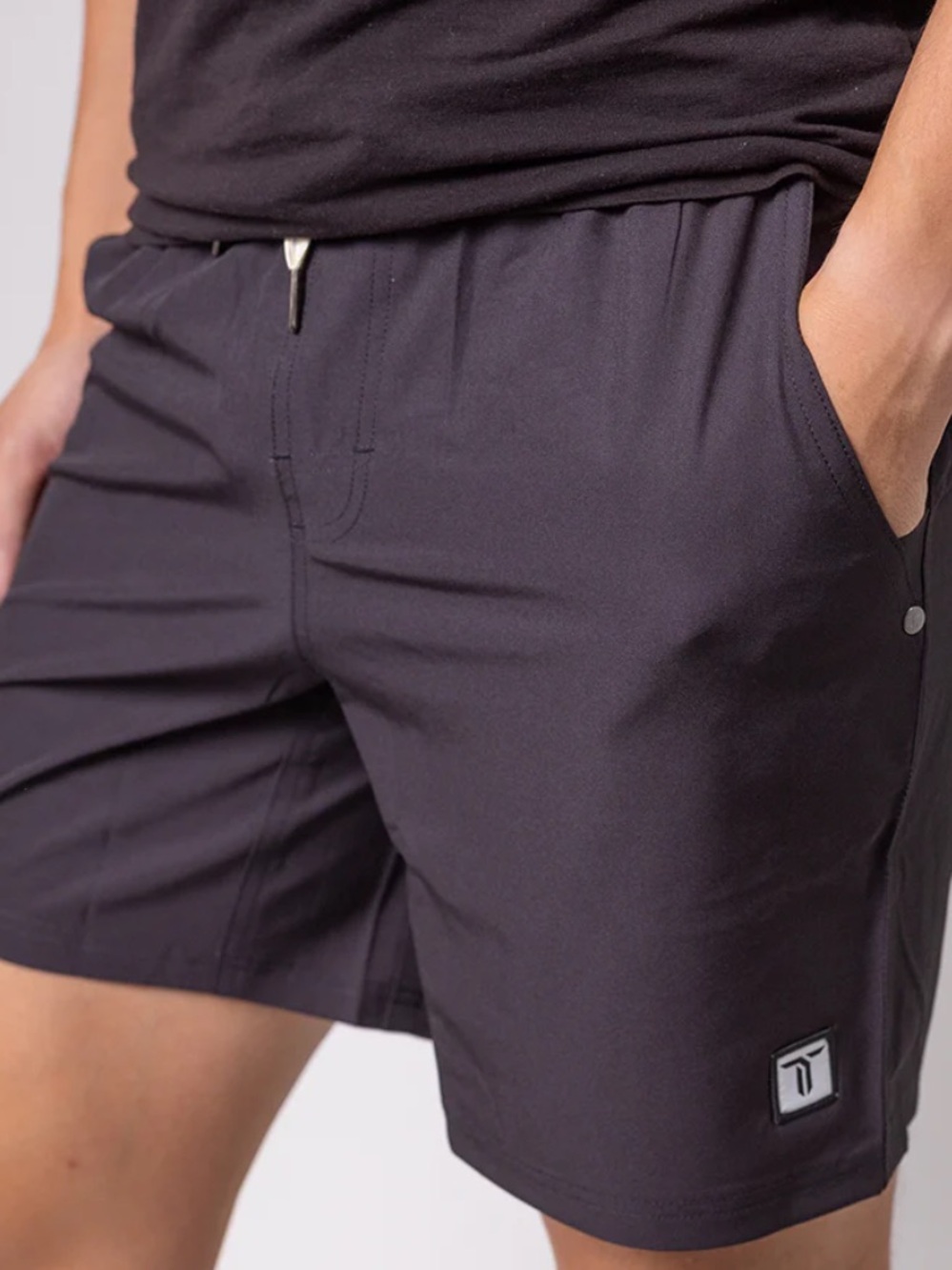 Thrive Pickleball Mens Black Athletic Shorts Size Large New Without Tags